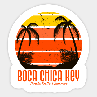 BOCA CHICA KEY T-SHIRT Sticker